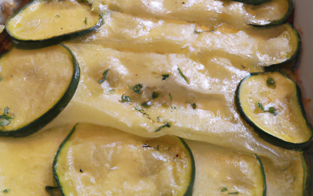 Gratin de courgettes pour débutants