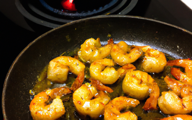 crevettes flambées au whisky faciles