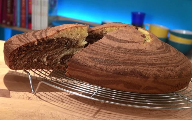 Gâteau zébré du Chef Damien