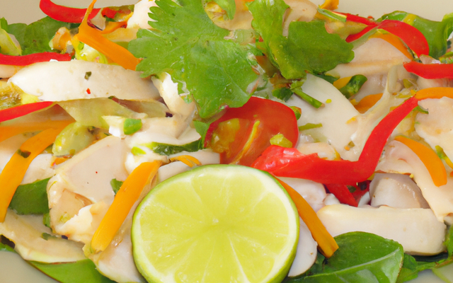 Salade de poulet 'Tom Yam'