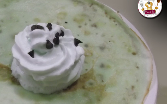 Crêpe à la menthe