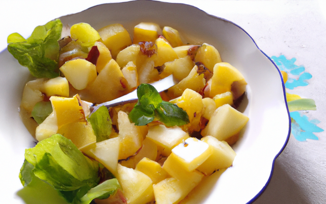 Salade fraicheur aux pommes de terre