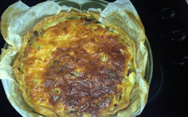 Tarte aux poireaux facile