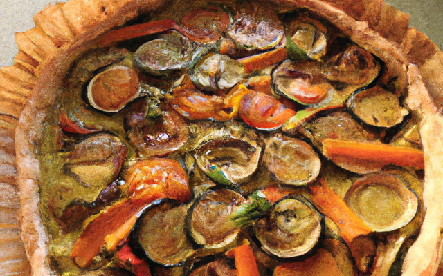 Tarte aux légumes maison