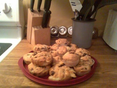 Muffins aux choux de Bruxelles