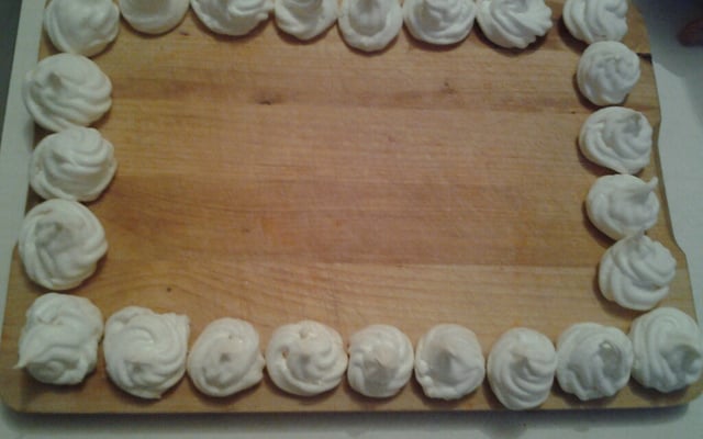 Meringue française à cuisson douce