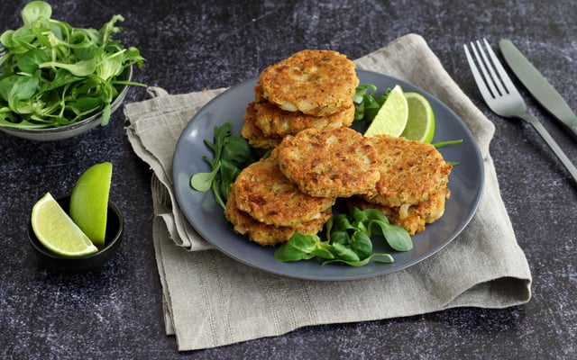 Galettes de pois chiches sans œufs