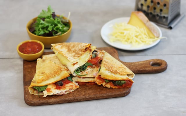 Tortilla wrap hack fromage et jambon
