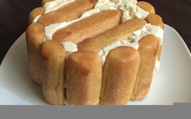 Charlotte ananas mascarpone