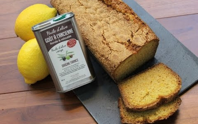 Cake au citron à l'huile d'olive