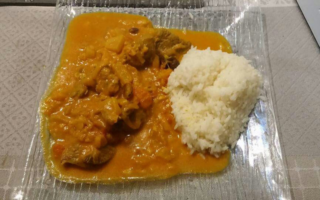 Curry d'agneau au lait de coco