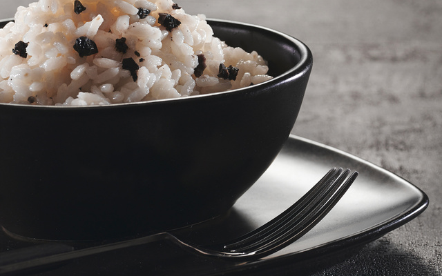 Risotto à la truffe noire