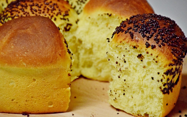 Brioche extra moelleuse à la ricotta et perles de chocolat