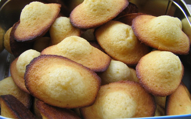 Madeleines au beurre