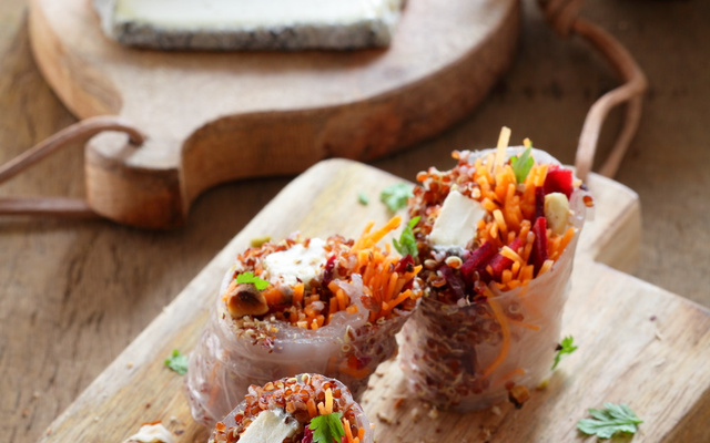 Rouleaux de printemps végétariens au Selles-sur-Cher AOP