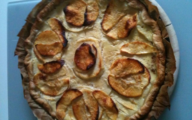 Tarte aux pommes maison à la cannelle