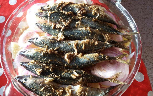 Maquereaux au four