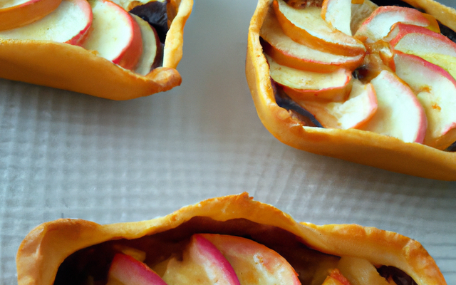Tartelettes fines aux pommes