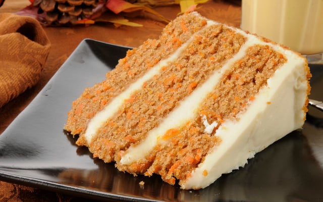 Carrot cake avec glaçage