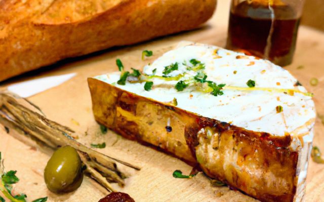Triangle de camembert Lanquetot pané aux spéculoos