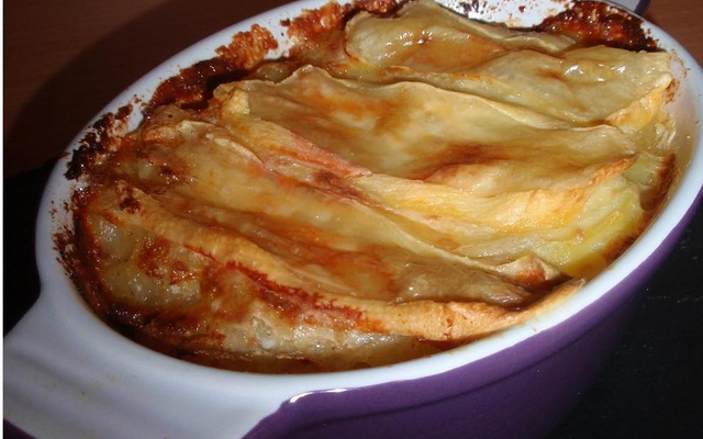 Tartiflette savoyarde et ses lardons fumés