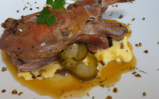 Lapin léger à la moutarde