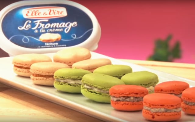 Macarons salés Elle & Vire