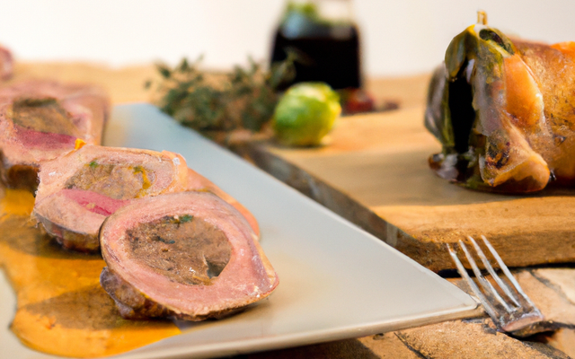 Poche de veau farcie