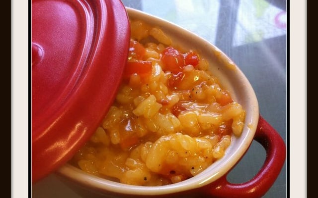 Risotto au chorizo classique