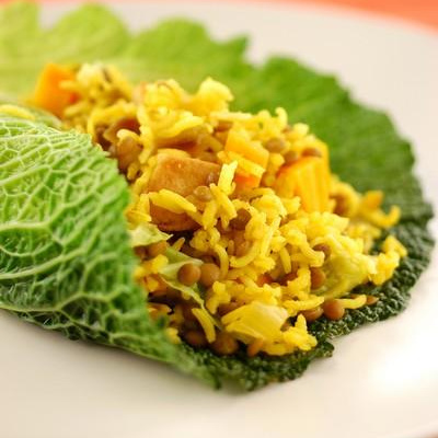 Riz aux légumes (Basmati complet)