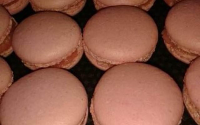 Macarons à la fraise classiques