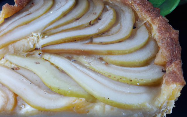 Gâteau solferino à la poire