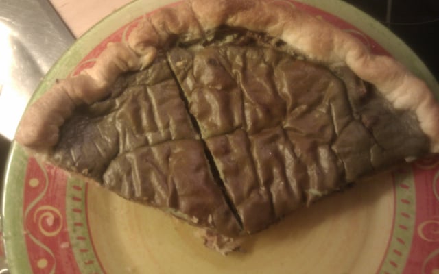 Quiche à l'avocat et au saumon fumé