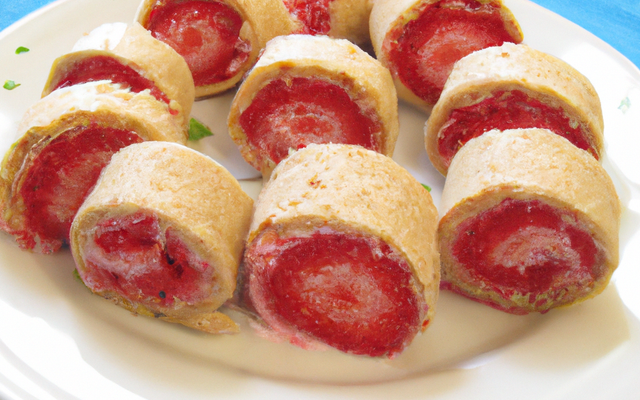 Recette du roulé aux fraises