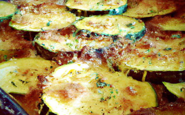 Gratin de courgettes au cumin