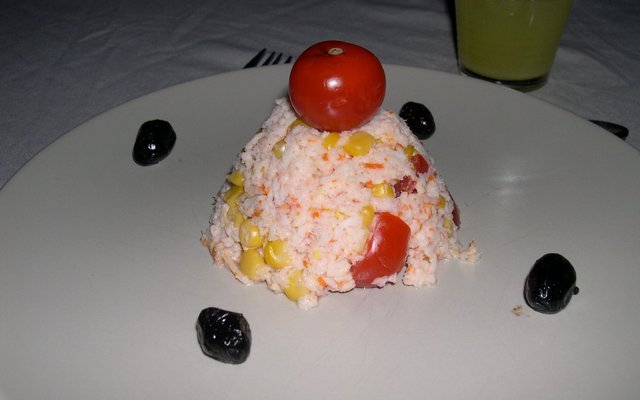 Salade composée de la mer