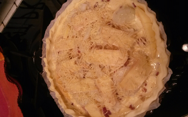 Quiche façon tartiflette