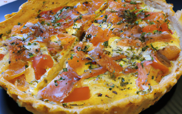 Quiche saumon délicieuse et facile à préparer