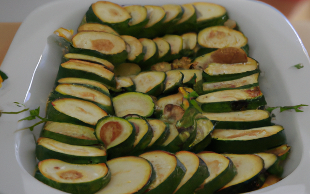 Courgettes bio à la provençale