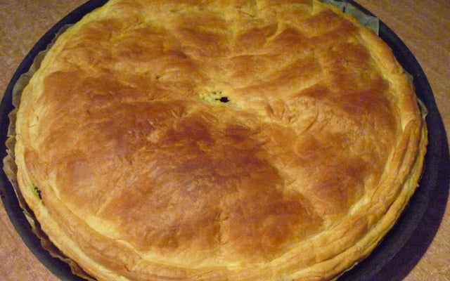 Tarte aux herbes traditionnelle