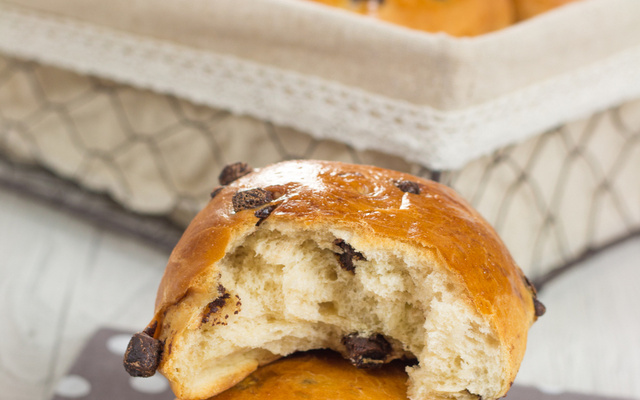 Brioches aux pépites de chocolat