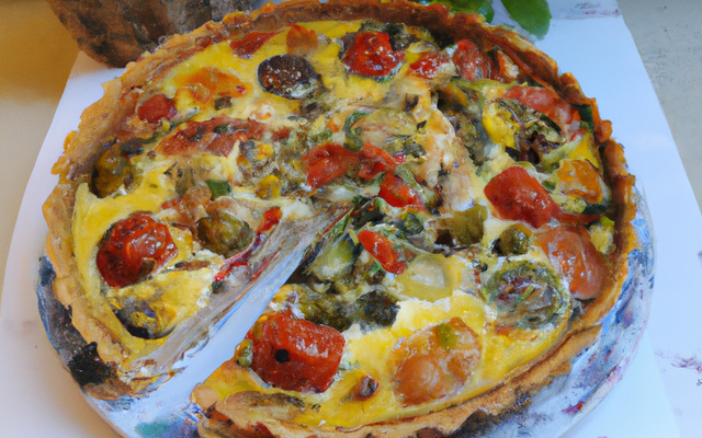 Quiche méditerranéenne