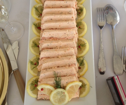 Terrine au saumon