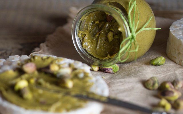 Pâte de pistache maison