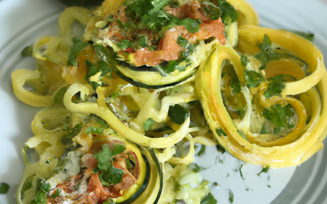 Tagliatelles de courgettes faciles