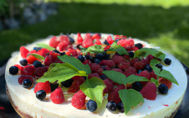 Cheesecake aux fruits rouges