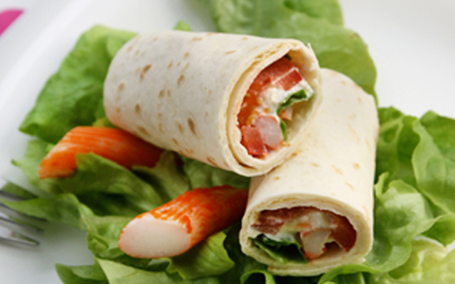 Roulade de bâtonnets Coraya Suprêmes et fromage frais