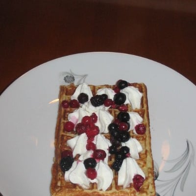 Gaufre chantilly d'antan