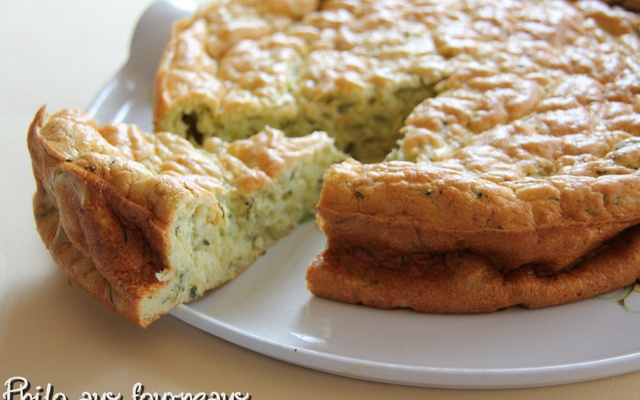 Gâteau de courgettes savoureux