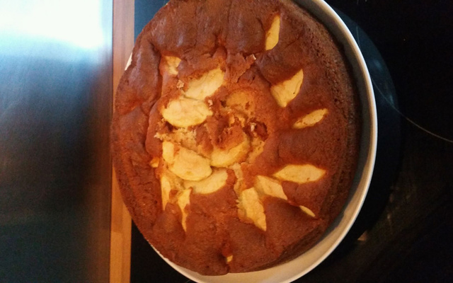 Gâteau au yaourt aux pommes